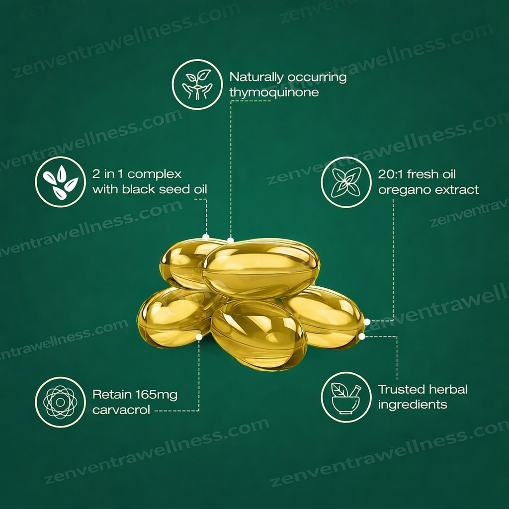 Zenventra™ Oil of Oregano 6000mg